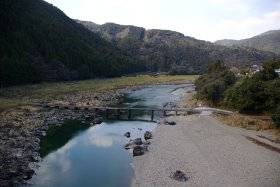 里川沈下橋