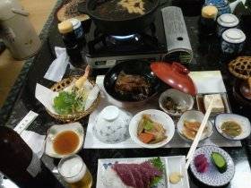 奈良井夕食