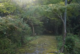 羅漢寺へ