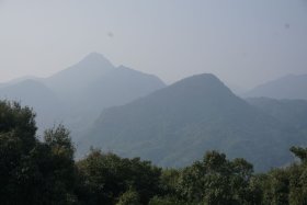 羅漢寺山頂